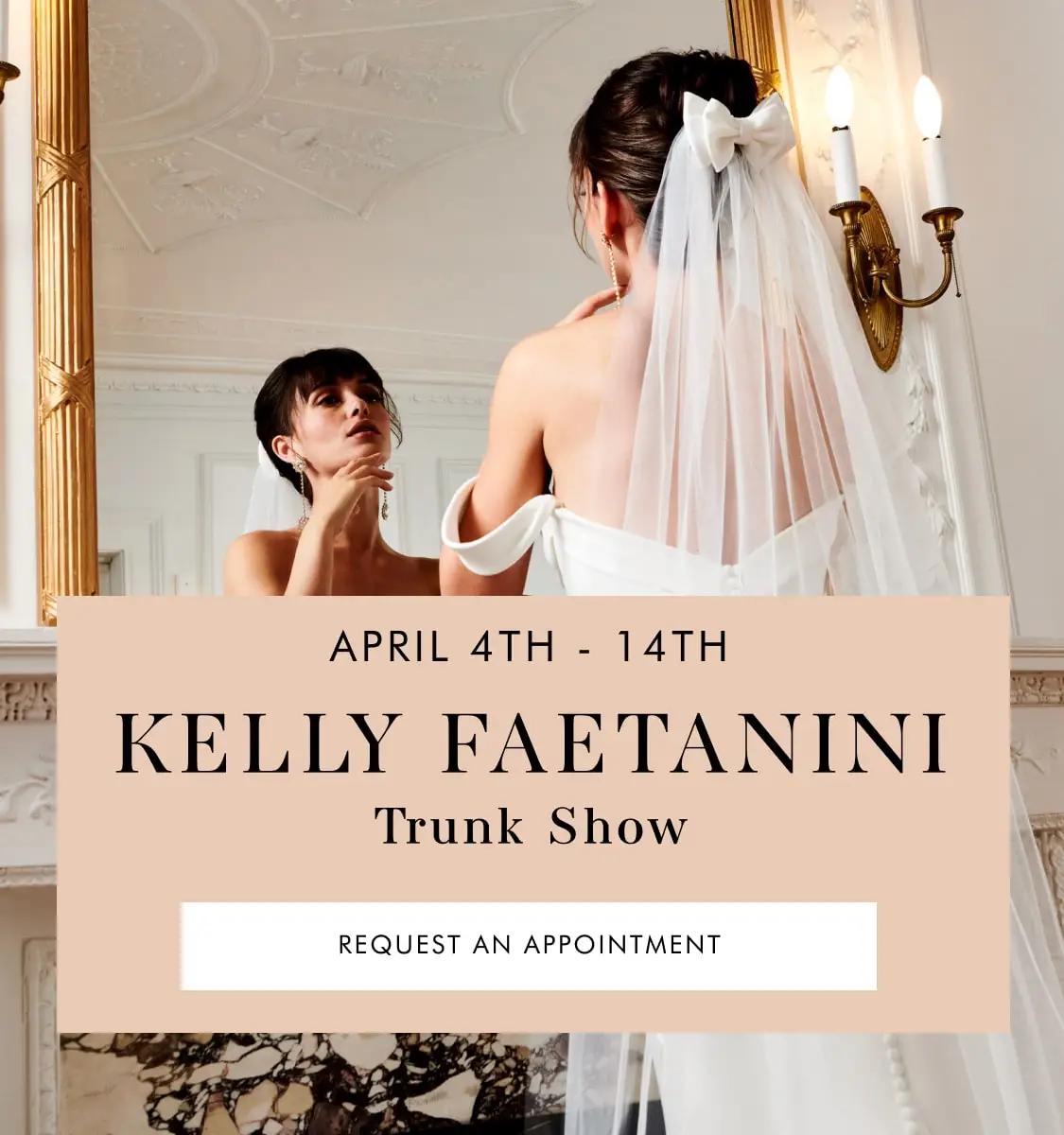 Kelly Faetanini Trunk Show Banner Mobile