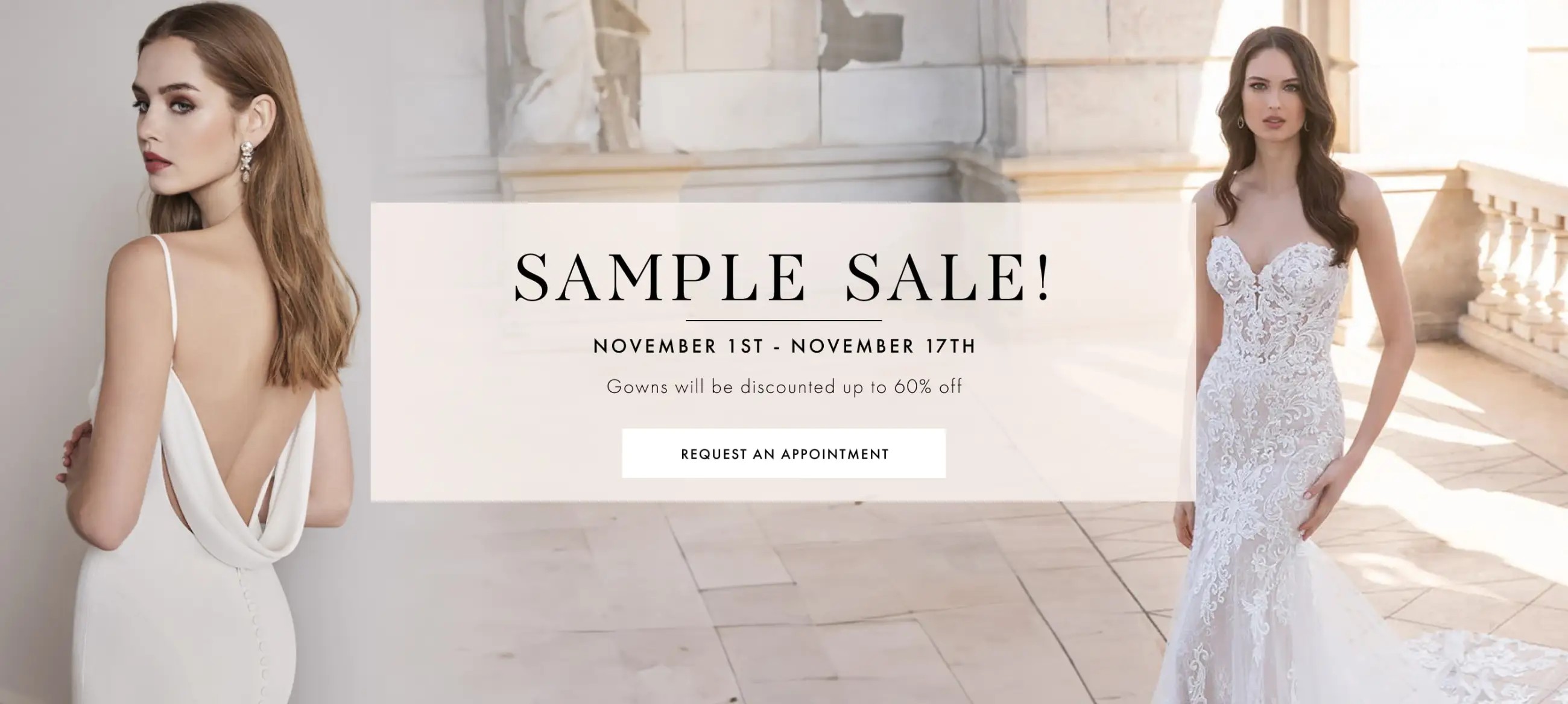 Desktop Sample Sale November Banner