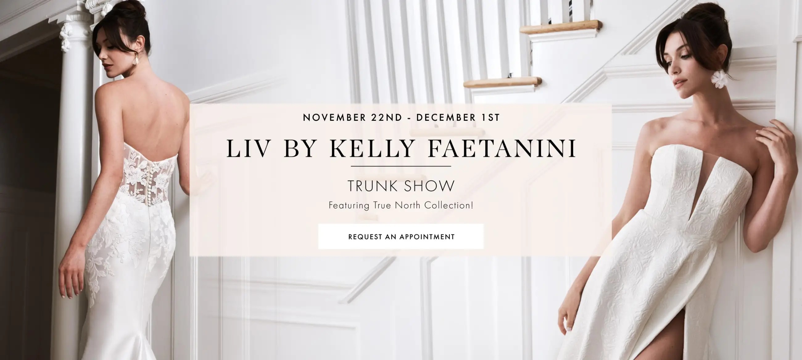 Desktop Liv by Kelly Faetanini Trunk Show Banner