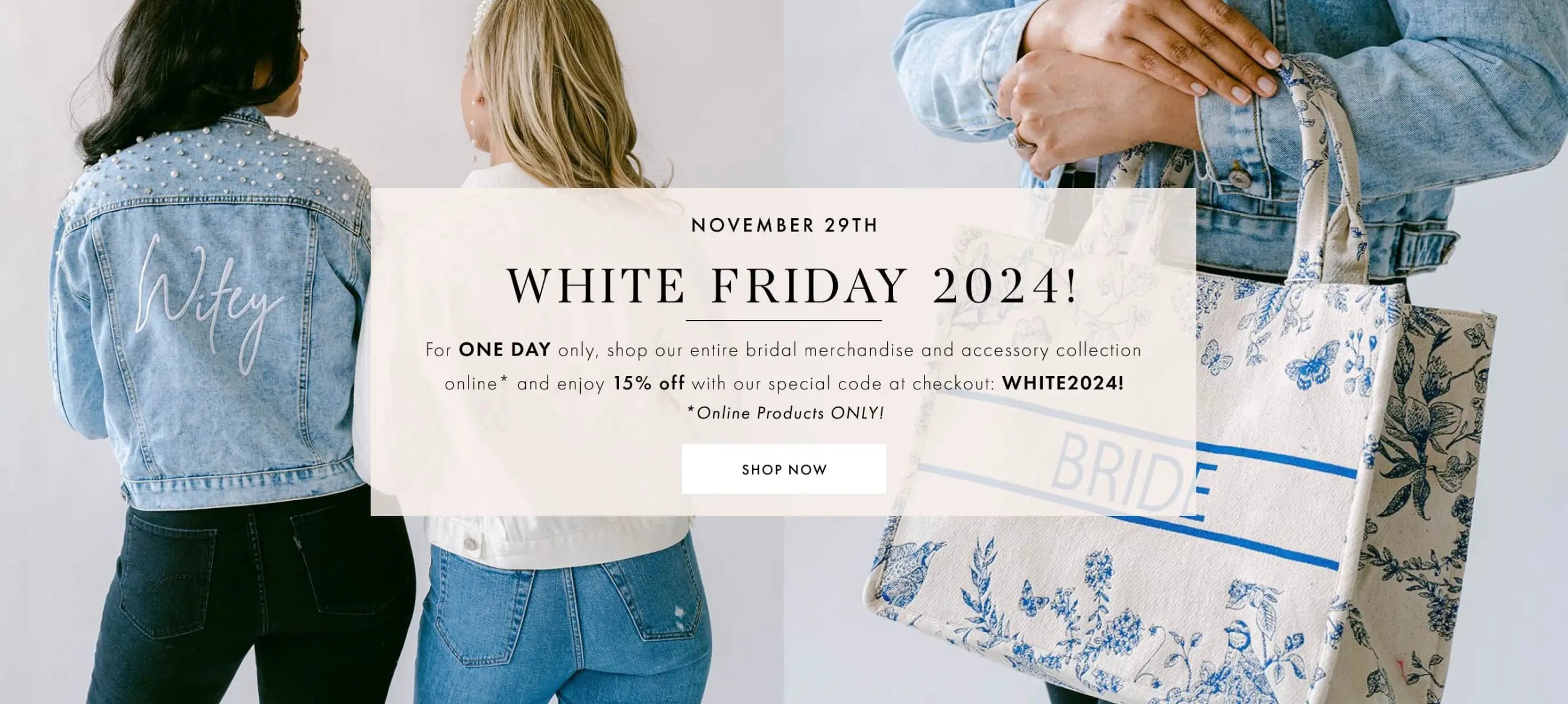 Desktop White Friday 2024 Banner